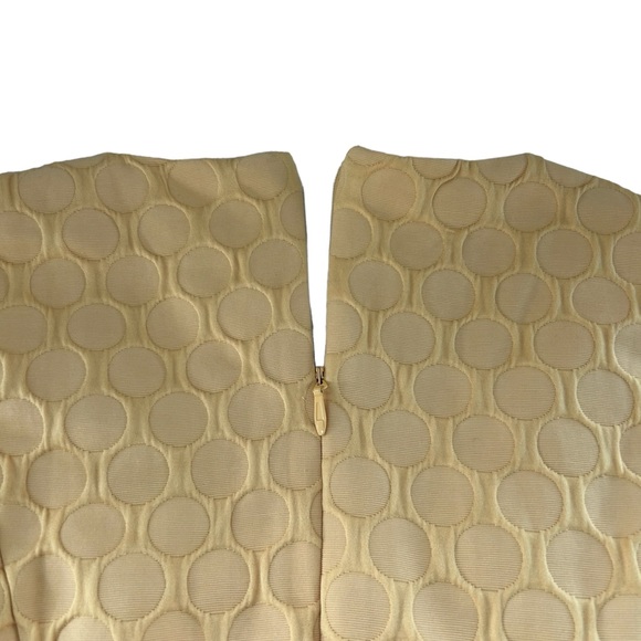 EVA MENDES Mustard Yellow Sleeveless Flare Bottom NEW Midi Dress 16 - Picture 6 of 8